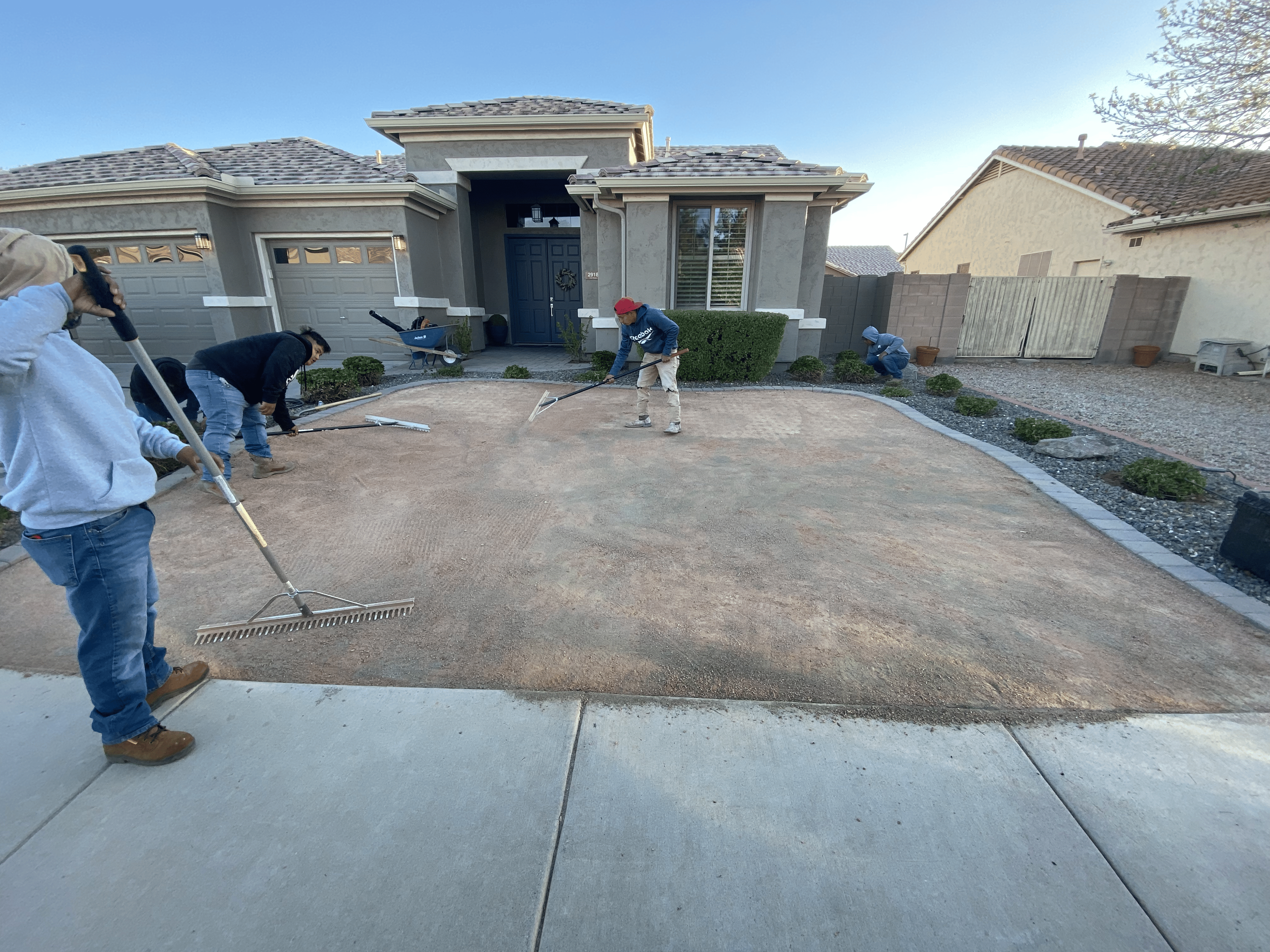 Property transformation — Bull Horn Landscaping