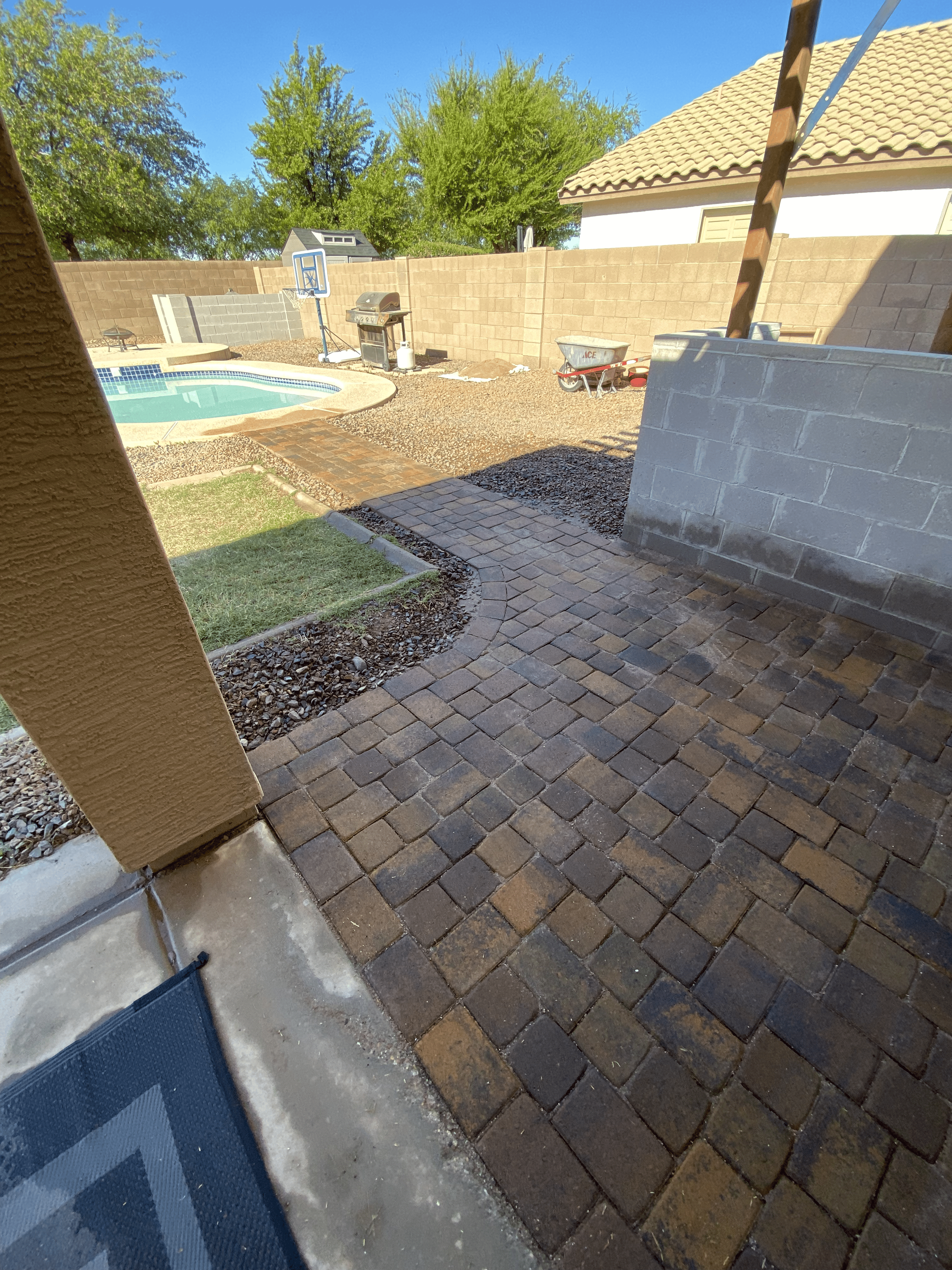 Landscaping project — Bull Horn Landscaping